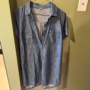 Old navy denim dress size M